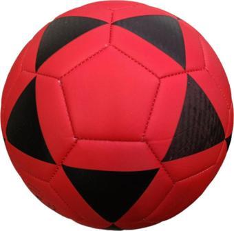3 Astar Futbol Topu No.5 Kırmızı Siyah Desenli  Footbal-900