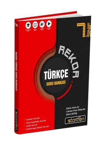 7. Sınıf Türkçe Rekor Soru Bankası - Startfen Yayınları