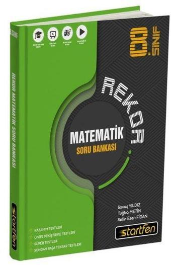 8. Sınıf Matematik Rekor Soru Bankası - Startfen Yayınları
