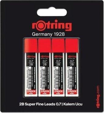 Rotring Super Polimer Kurşun Kalem Ucu 2B 4 lü Paket 0.7 mm