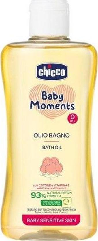 Chicco Baby Moments Doğal Masaj Yağı 200Ml