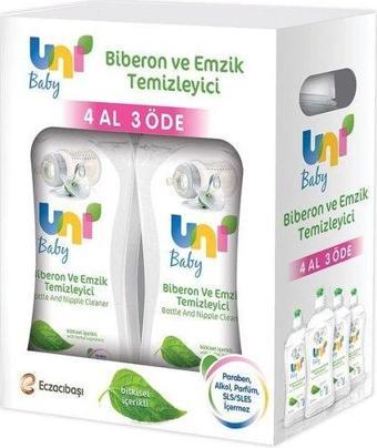 Uni Baby Biberon Emzik Temizleyici 4'lü