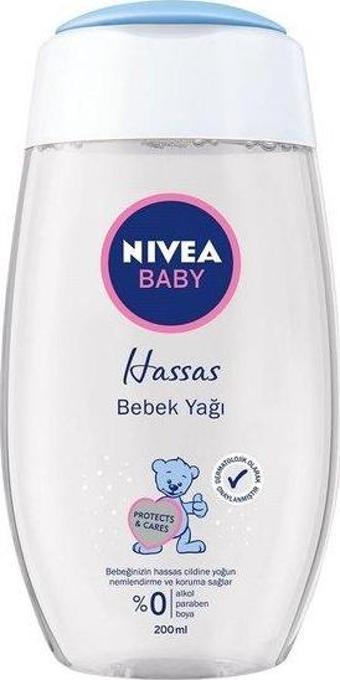 Nivea Baby Bebek Yağı 200Ml