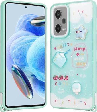 Techno Guru Redmi Note 12 Pro 5G Figürlü Ve Desenli Şık Cevze Premium Kılıf