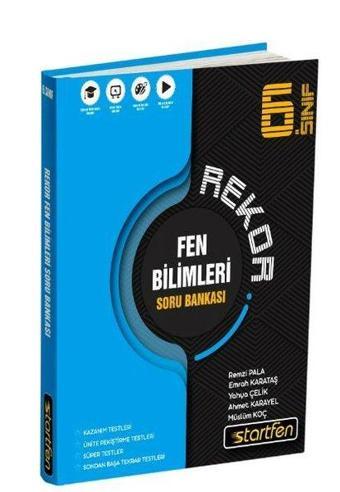 6. Sınıf Fen Bilimleri Rekor Soru Bankası - Startfen Yayınları