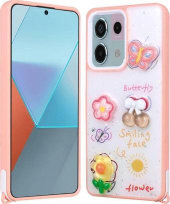 Techno Guru Redmi Note 13 Pro 5G Figürlü Ve Desenli Şık Cevze Premium Kılıf
