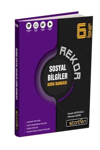 6. Sınıf Sosyal Rekor Soru Bankası - Kolektif  - Startfen Yayınları