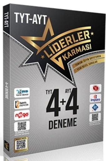 TYT AYT Tüm Dersler 4+4 Deneme - Kolektif  - Liderler Karması