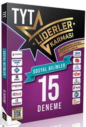 TYT Sosyal Bilimler 15 Deneme - Kolektif  - Liderler Karması