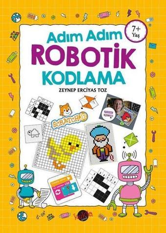 Adım Adım Robotik Kodlama 7+Yaş - Zeynep Erciyas Toz - Kukla