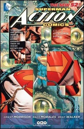 Superman Action Comics 3 - Günlerin Sonu - Grant Morrison - Yapı Kredi Yayınları