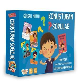 Konuşturan Sorular - Ses Kartları ve Kitap Seti - Gülşah Mutlu - Bi Kutu Oyun Yayınevi