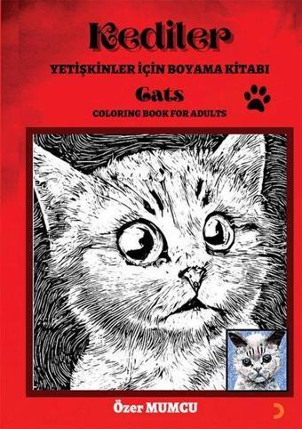 Kediler - Yetişkinler için Boyama Kitabı - Cinius Yayınevi