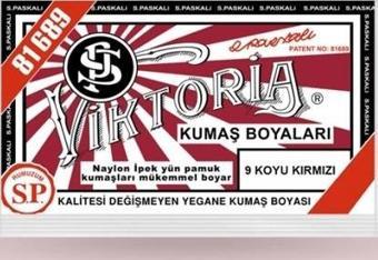 Viktoria Kumaş Boyası - 09 Koyu Kırmızı