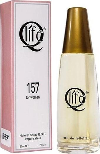 Qlife Kadın Parfüm 50 ml No: 157 LA VİE EST BELLE