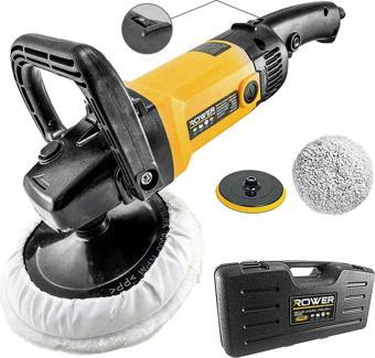 Rowermax RWRX-2110 Profesyonel 1200W Devir Ayarlı 180mm 6 Kademeli Polisaj Makinesi