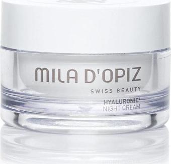 Mila d'Opiz Hyaluronic 4 Night Cream 50ml - Gece Kremi