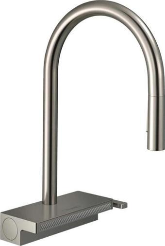 Hansgrohe Aquno Select M81 Eviye Bataryası 170 Spiralli 3jet sBox Paslanmaz Çelik 73831800