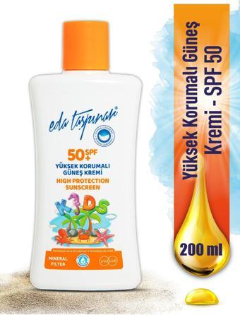 Mineral Filtreli Yüksek Korumalı Güneş Kremi Spf 50 Kids -200ml (EGX83)