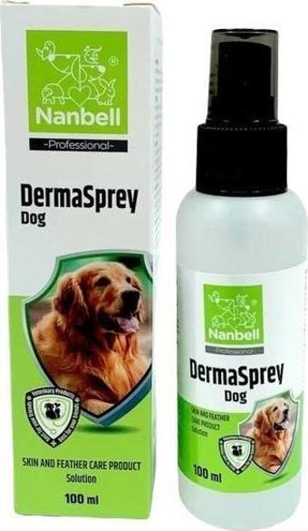 Nanbell Derma Sprey Köpek Cilt Tüy Bakım Sprey 100 Ml