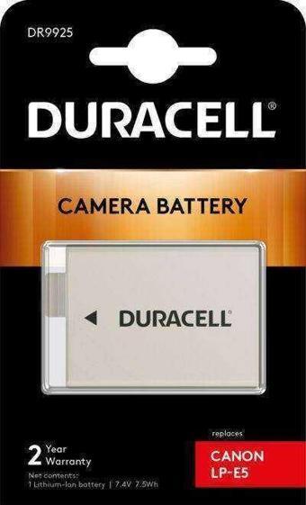 Duracell DR9925 CANON LP-E5 BATARYA