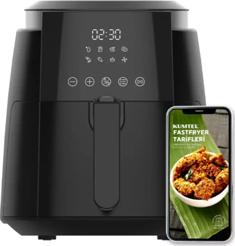 Kumtel Digital Fastfryer ( Yağsız Fritöz Airfryer )