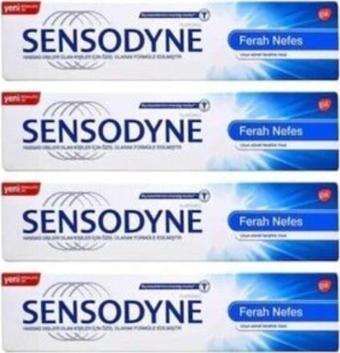 Sensodyne Ferah Nefes 100 Ml Diş Macunu 4 Adet