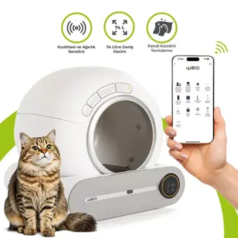 Wero Akıllı Kedi Tuvaleti / Kum Kabı