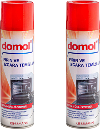 Domol Fırın ve Izgara Temizleyeci 500 ml. x 2 Adet