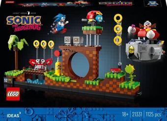 LEGO Ideas Sonic the Hedgehog – Yeşil Tepe Bölgesi 21331 Yapım Seti +18 Yaş (1125 Parça)