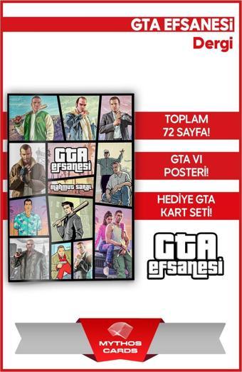 Mythos Cards Gta Efsanesi - Grand Theft Auto - 28 Özel Kart Ve Poster Hediyeli Dergi