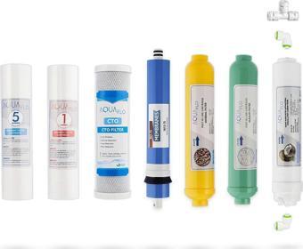 Mil Su Açık Kasa Su Arıtma Cihazı 7li Filtresi Standart Membran Set
