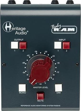 Heritage Audio Baby RAM 2-Kanal Pasif Monitör Controller