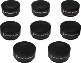 IsoAcoustics ISO-Puck Mini Bir Çift Hoparlör için Titreşim İzolatörü 8'li Set