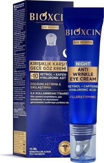 Bioxcin Age Reverse Kırışıklık Karşıtı Gece Göz Çevresi Kremi 15 ml