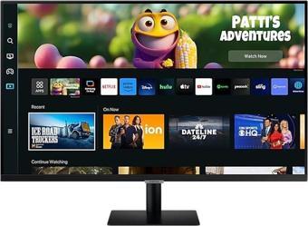 Samsung Odyssey M5 LS27DM500EUXUF 27" 4 MS 60 Hz Full HD VA LED Akıllı Monitör