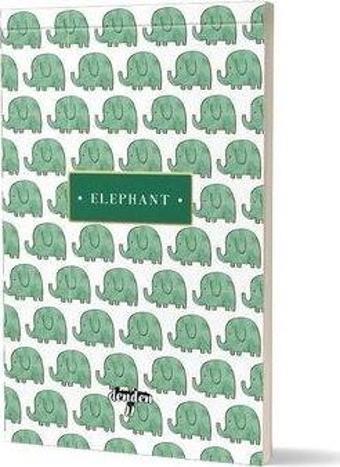 Denden Elephant Küçük 11 x 15 80 Yaprak Soft Çizgisiz Bloknot