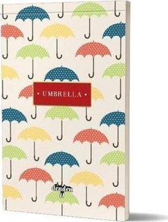 Denden Umbrella Küçük 11 x 15 80 Yaprak Soft Çizgisiz Bloknot