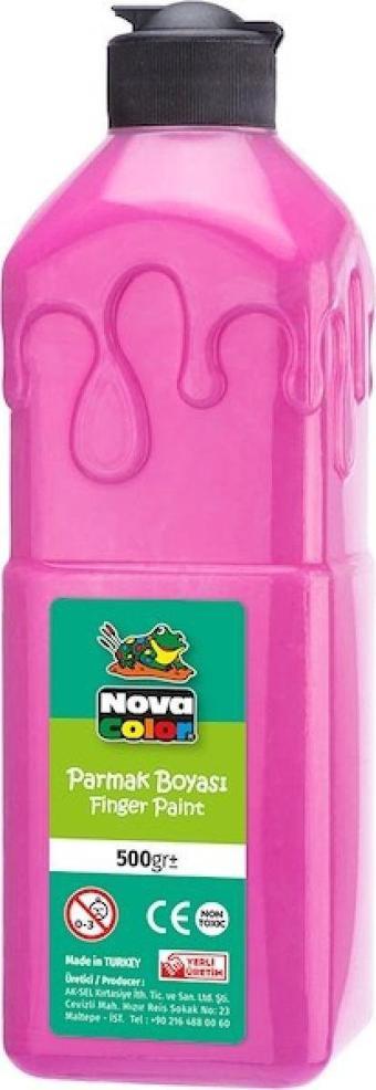 Nova Color PARMAK BOYASI 500 GR PEMBE NC-379