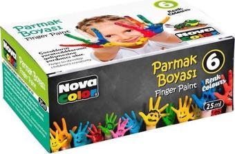 Nova Color PARMAK BOYASI 25CC 6 LI NC-138