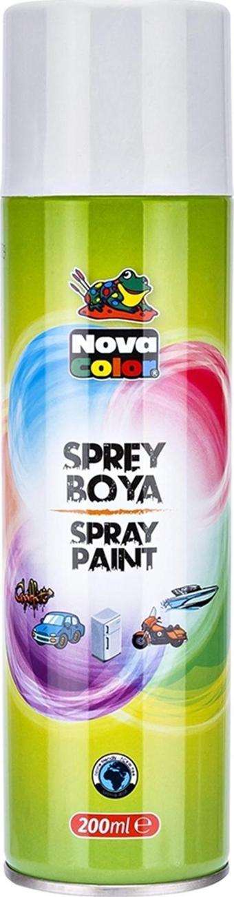 Nova Color SPREY BOYA 200 ML BEYAZ NC-804