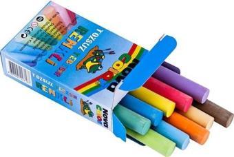 Nova Color TEBESIR 10 LU RENKLI TOZSUZ NC-4111 - (10 Adet)