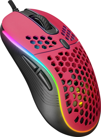 Rampage Smx-R85 Gentle Makrolu 6400Dpi Kırmızı RGB Ledli Süper Hafif Gaming Oyuncu Mouse