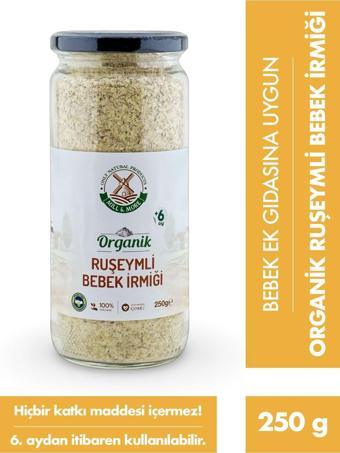 Mill More Organik Ruşeymli Bebek İrmiği 250 g +6 Ay