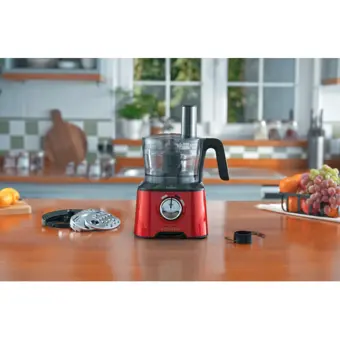 Karaca Mastermaid Power Essential 2000 W Mutfak Robotu Kırmızı