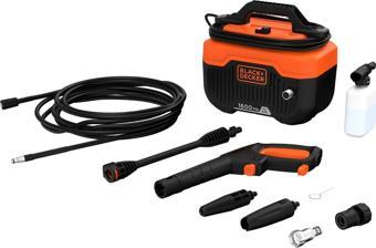 Black+Decker 1300 Watt, 110 Bar Yatay Basınçlı Yıkama Makinesi, BEPW1300H-QS