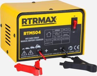 Rtrmax RTM504 Akü Şarj Cihazı 12V-20-105 Ah