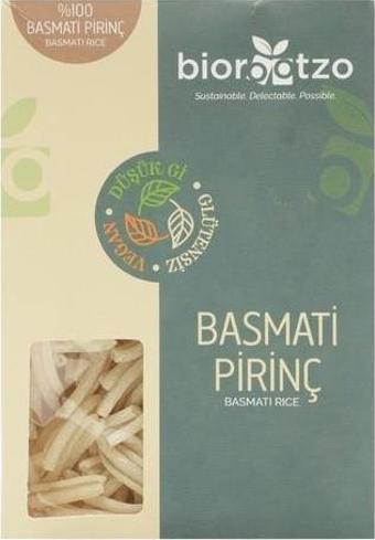 Biorootzo Artizan Bronz Kalıp Basmati Pirinç Casarecce 200 g