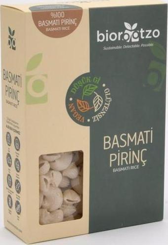 Biorootzo Artizan Bronz Kalıp Basmati Pirinç Mantı - Pipe Rigate 200 g