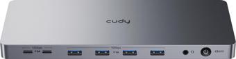 Cudy CS700 Dual 4K 2xHDMI 2xDisplayPort 2xUSB-C(10Gbps) 4xUSB-A 1xGigabit 100W PD Dock İstasyonu